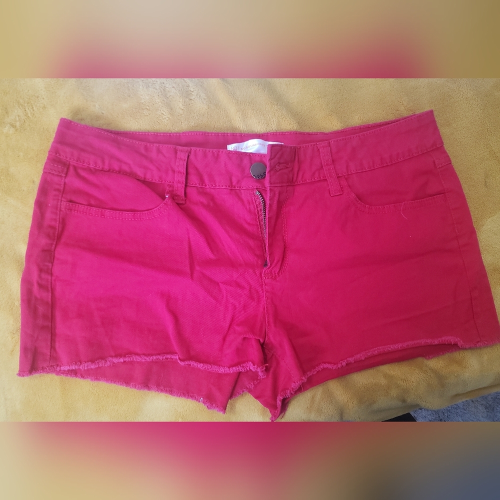 Red shorts